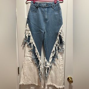 Women’s SHEIN Two-Toned Jeans